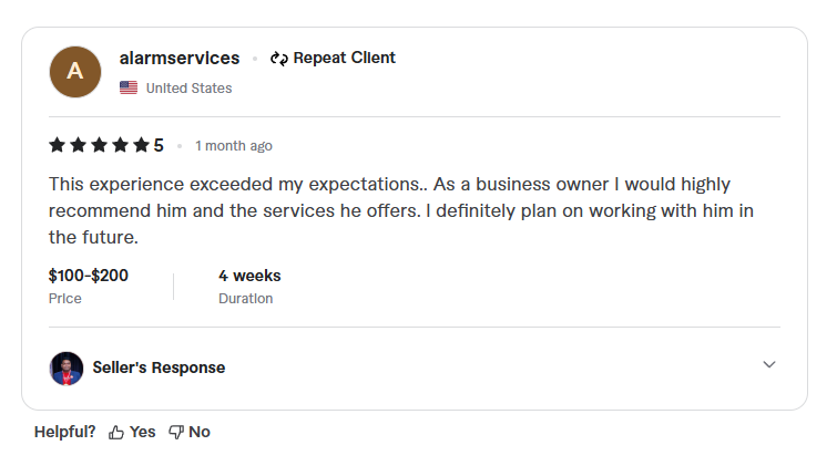 Featured Client Review