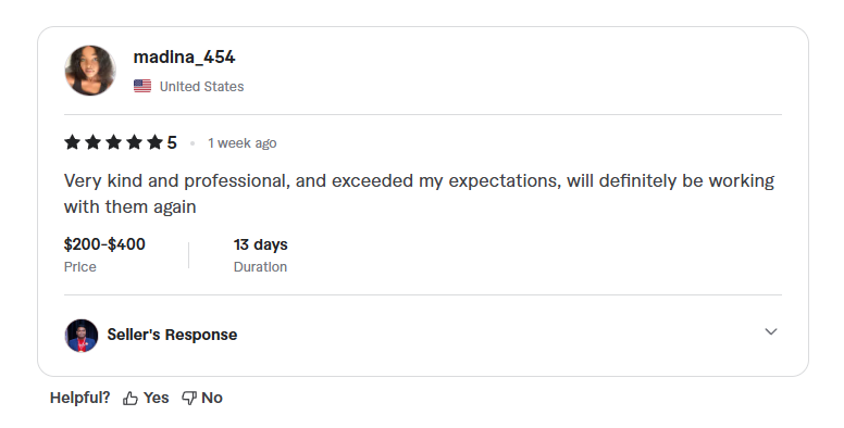 Client Review 2